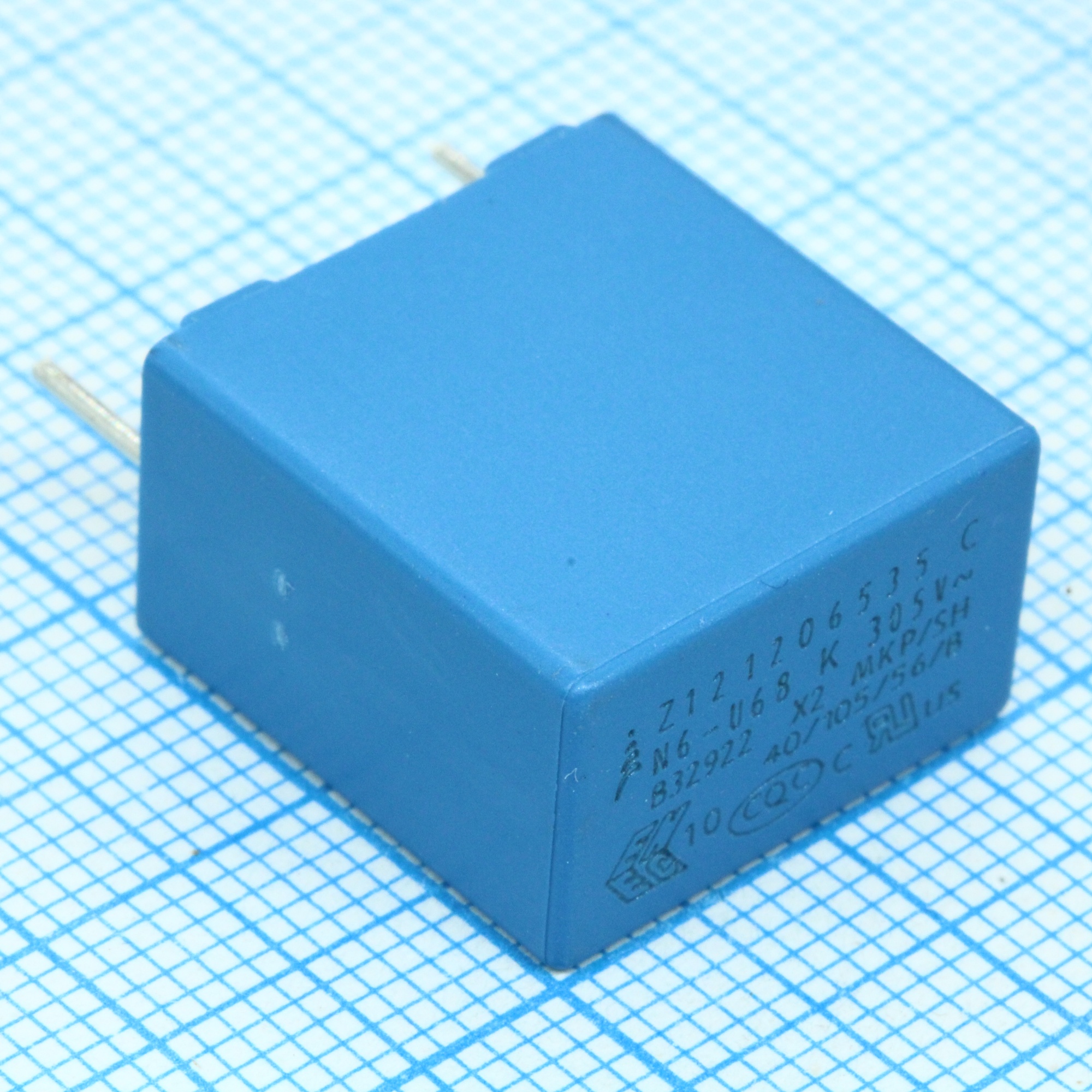 B32922C3684K - MKP X2 0.68uF ±10% 305V (11.0 x 18.5 x 18.0mm)