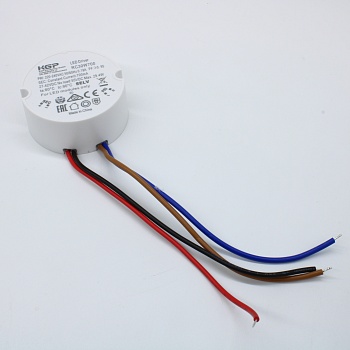 RC30W700 - AC-DC, 30Вт, токовый выход, вход 198…264В AC, выход 700мА/27…42В, ККМ, в кожухе Ф57х25,5 мм, -20…+60°С
