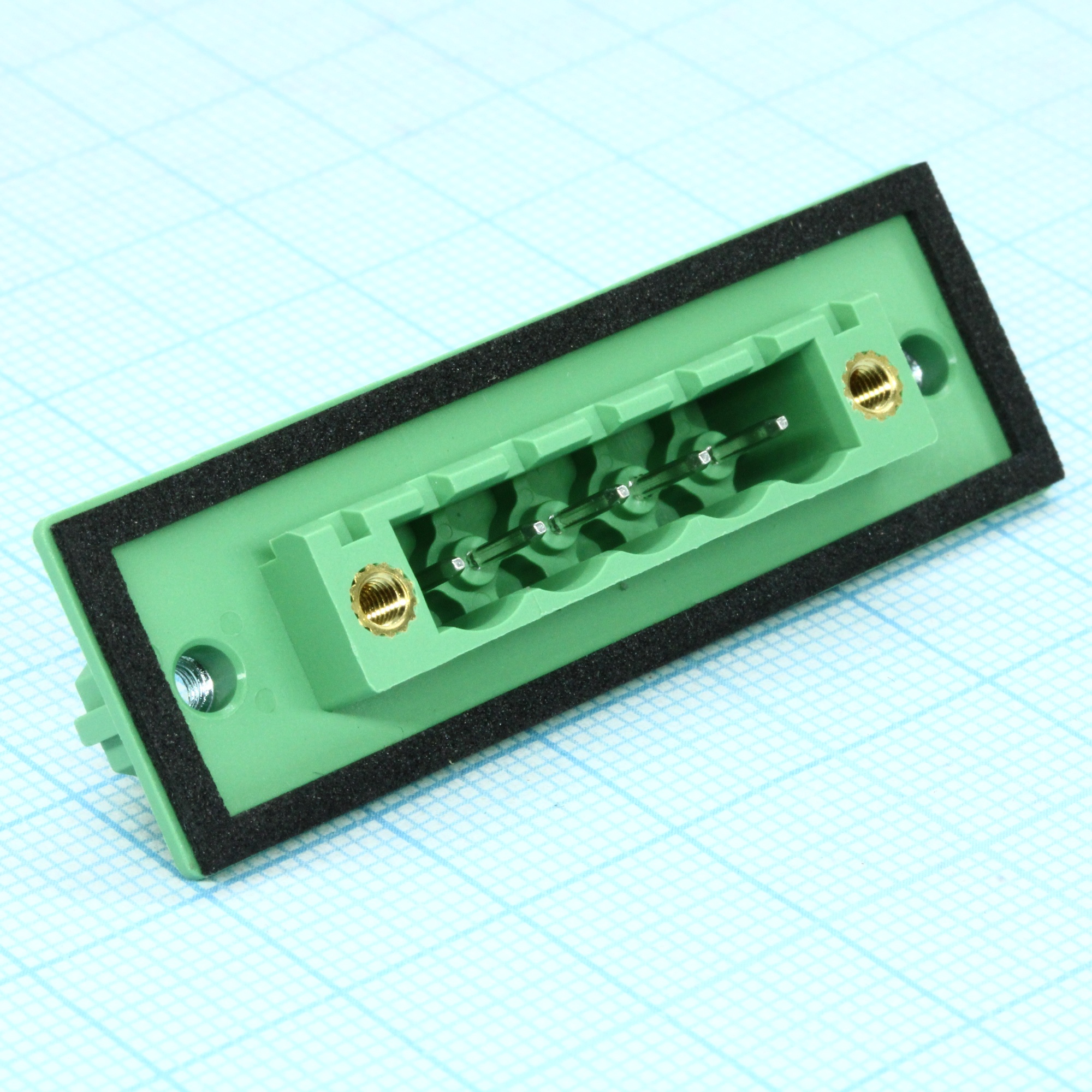 2CDGVM-5.08-05P-14-100A(H) - Блок клеммный соединительный на панель 5 контактов серия 2CDGVM-5.08