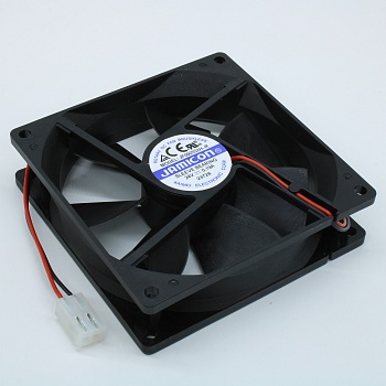 JF0925S2H-R - Вентилятор 24В 92х92х25мм, DC, подшипник скольжения, тип вывода - провод с разъемом