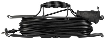 Удлинитель силовой GREEN LINE FR-6-20m Greenline на рамке 1 розетка без заземления 20м ПВС 2х0.75кв.мм Эра Б0065100