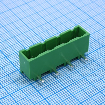 2EDGRC-7.62-04P-14-00A(H) - Разъемный клеммный блок на плату, 4 контакта. Серия 2EDGRC-7.62