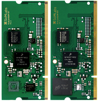 SLS12RT52_528C_32R_16QSPI_0SF_I - SOM модуль на I.MX RT 1052 (528 МГЦ) 16 МБ QSPI flash, 32 МБ SDRAM. Industrial