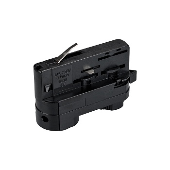 Адаптер LGD-4TR-ADAPTER-1-BK (C) 024706 - Адаптер для трековых светильников. Позволяет установить светильник на трехфазный трек. Цвет черный. Выдерживает максимальный вес светильника 2,3 кг. 70х70х30мм. При использовании с треками и аксессуарами другой се