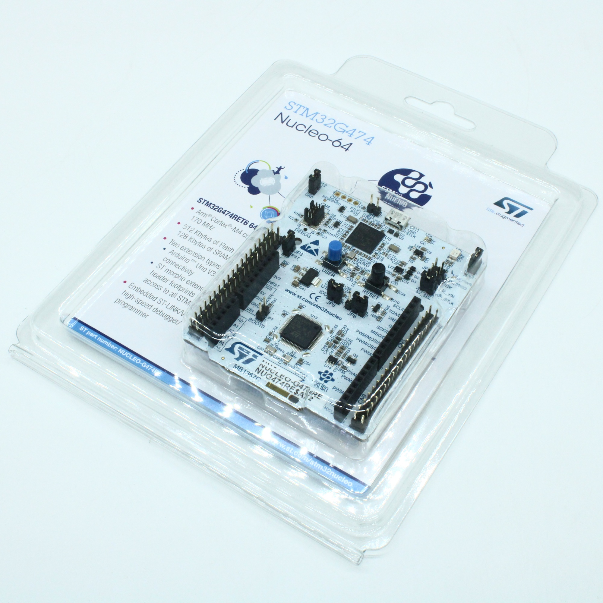NUCLEO-G474RE - Отладочная плата для микроконтроллера STM32G474RET6U