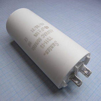 TS1113Q0406JSB000R - Конденсатор металлизированный полипропиленовый 40мкФ 450VAC ±5% (50 X 109мм) 85°C