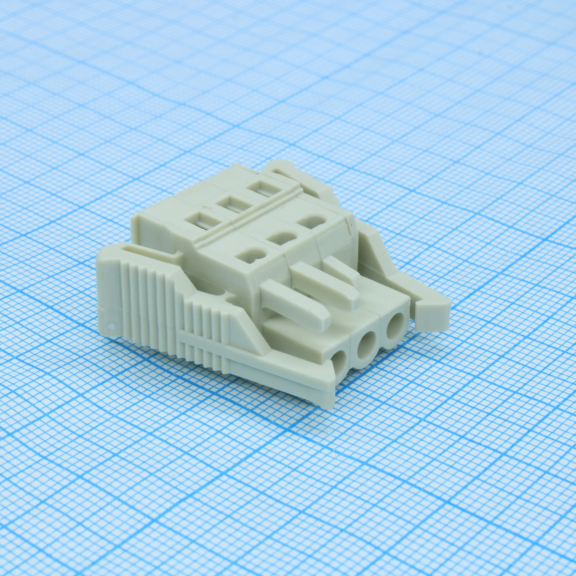 8EDGKG-5.0-03P-11-01A(H) - Разъемный клеммный блок серия 8EDGKG шаг 5.0мм 03 контакт(-ов)