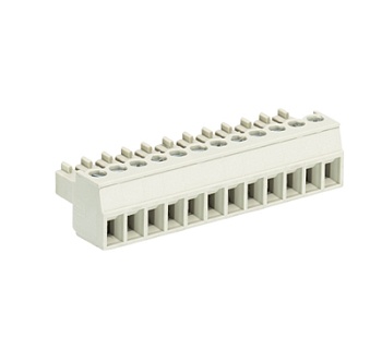 Розетка Wiecon 8813 B / 12 - Розеточный разъем, угловой, на кабель, шаг 3,81 мм, 12 полюсов, номинальное сечение: 1,5 мм кв., винтовая фиксация провода, 250V, 8А, с маркировкой, цвет: серый, серия 8813 B Розетка Wiecon 8813 B / 12 - Розеточный разъем, угловой, на кабель, шаг 3,81 мм, 12 полюсов, номинальное сечение: 1,5 мм кв., винтовая фиксация провода, 250V, 8А, с маркировкой, цвет: серый, серия 8813 B