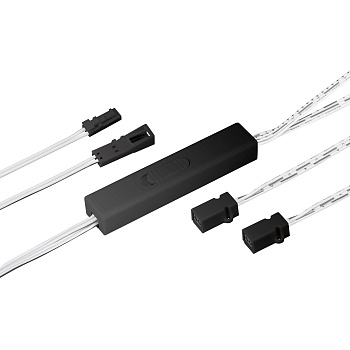 ИК-датчик SR-PRIME-IRD/H-S17х9-BK (12-24V, 48-96W, DOOR/HAND) 046148 - Выключатель для светодиодной ленты 12-24 В. В комплекте 2 датчика. Питание/рабочее напряжение DC 12-24 В, максимальный ток 4 A на канал, 1 канал, максимальная мощность 48-96 Вт. Реагир