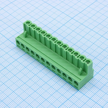2EGTK-5.08-12P-14-00 - Разъемный клеммный блок, 12 контактов. Серия 2EGTK-5.08