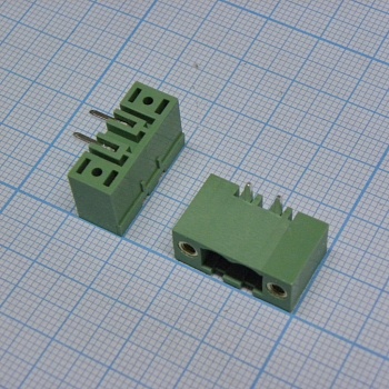 2EDGRM-5.08-02P-14-00A(H) - Разъемный клеммный блок на плату, 2 контакта. Серия 2EDGRM-5.08