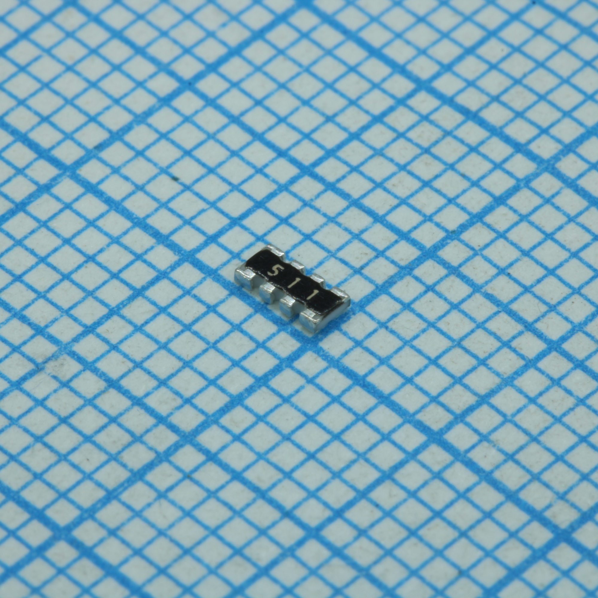 RA034A511JT - Резисторная сборка SMD 1206 4 резисторов по 510Ом