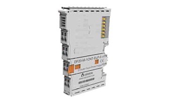 Модуль энкод./ имп.вх. DF20-M-1CNT-ELP-5 - Модуль энкодера / фиксации положения / импульсного выхода, 1 канал, разрешение 32 бита, входное напряжение 5 VDC, тип монтажа: DIN35