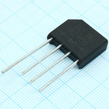 RS405 - Диодный мост 4А 600В