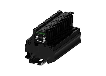 Клемма с держат. предохр. TC4-FUSELED24-BK - Клемма с держателем предохранителя, LED индикация: 24V, тип фиксации провода: винтовой, номинальное сечение: 4 мм кв., 6,3A, 500V, ширина: 6,5 мм, цвет: черный, тип монтажа: DIN 35