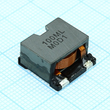 CDEP147NP-100MC-125 - Силовая SMD индуктивность 10мкГн ±20% 9,2A 9,85мОм c магнитным экраном 14.9*14.9*8