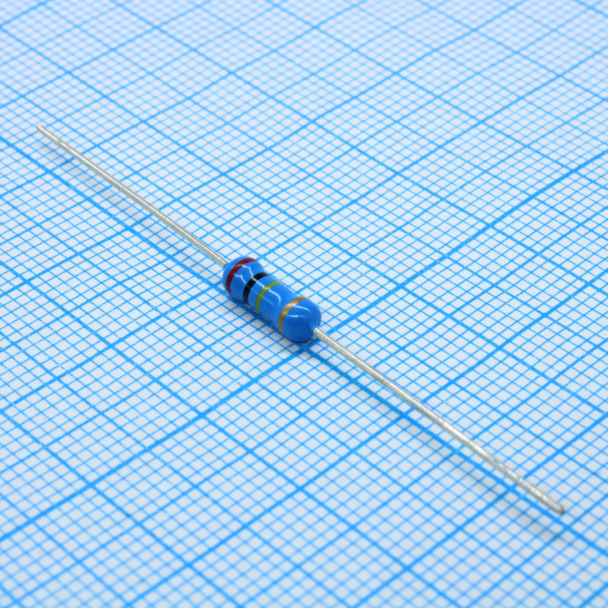 MF50J200KT - Резистор металлопленочный 0,5Вт 200кОм ±5%