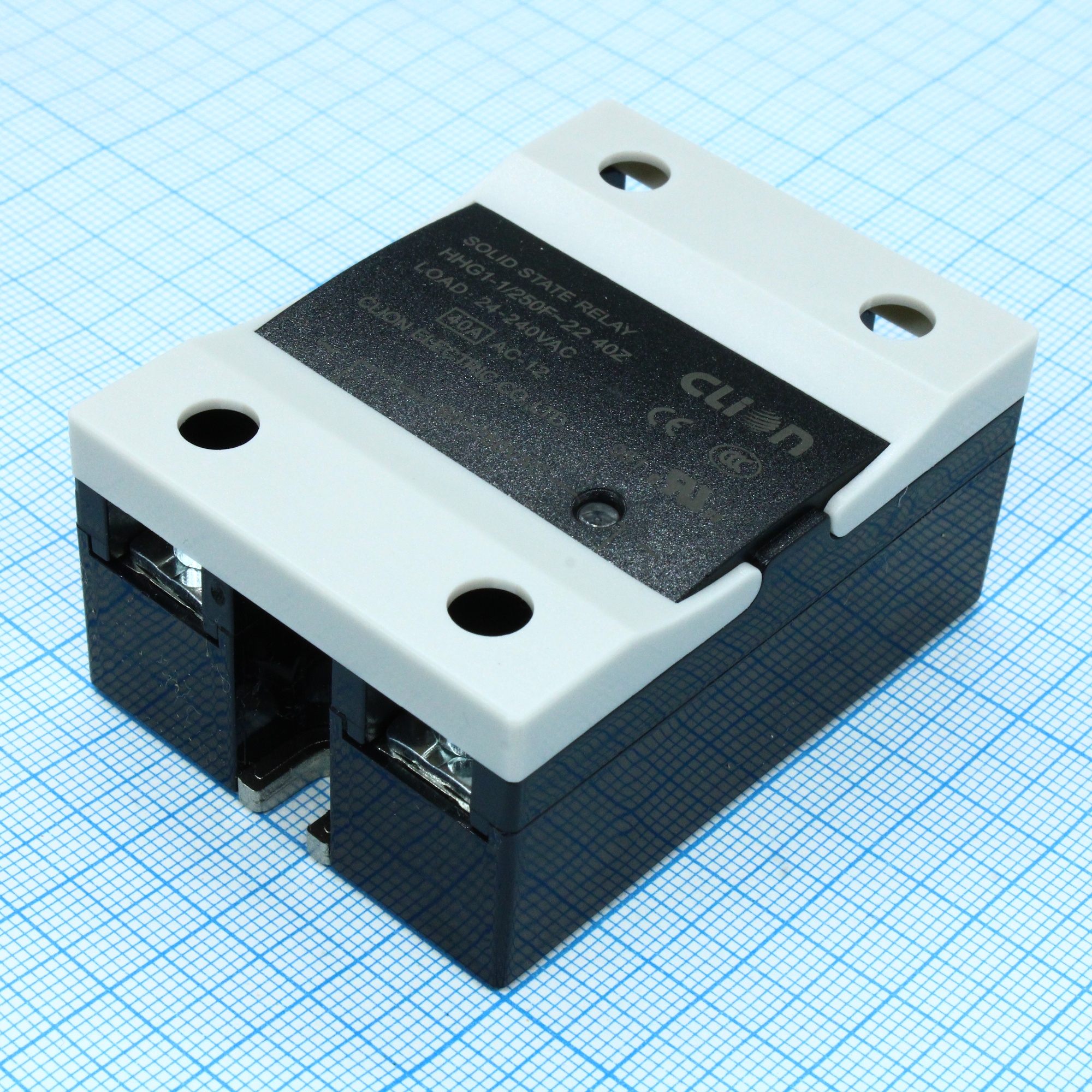 HHG1-1/250F-22-40A - Реле 90-250VAC, 40A/240VAC (zero-cross)