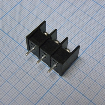 DG25C-B-03P-13-00A(H) - Барьерный клеммный блок 3 контакта. Серия DG25C-B