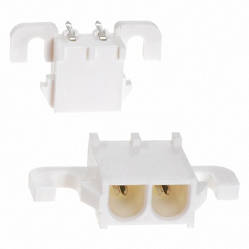 1-350942-0 - Разъем типа провод-плата, угловой, 6.35 мм, 2 контакт(-ов), Штыревой Разъем