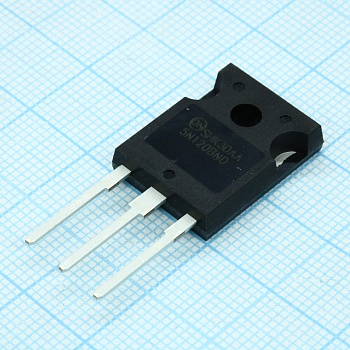 HGTG5N120BND - Биполярный транзистор IGBT, 1200 В, 21 А, 167 Вт