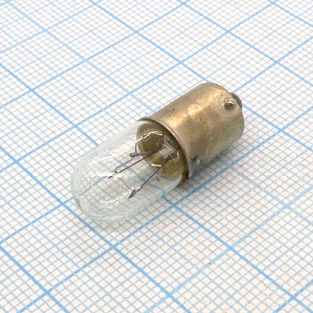 Лампа СМ 28-4.8 B9S/14 - 28В; 4,8W