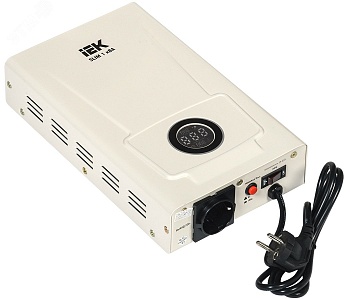 Стабилизатор напряжения 1ф 1кВА SLIM настенный IVS22-1-001-09