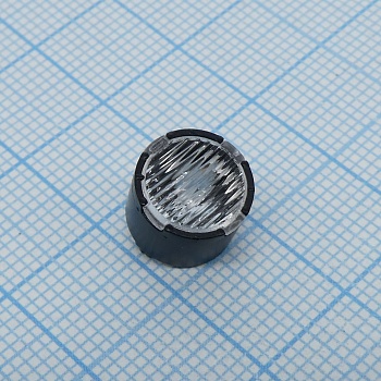 FP11124_LISA2-O-PIN - Линза D=10мм, H=6,7мм 45°-20° oval для Osram Oslon SSL 80