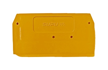 Торцевая крышка 225122 - Торцевая крышка для клемм TA2.5, цвет: оранжевый