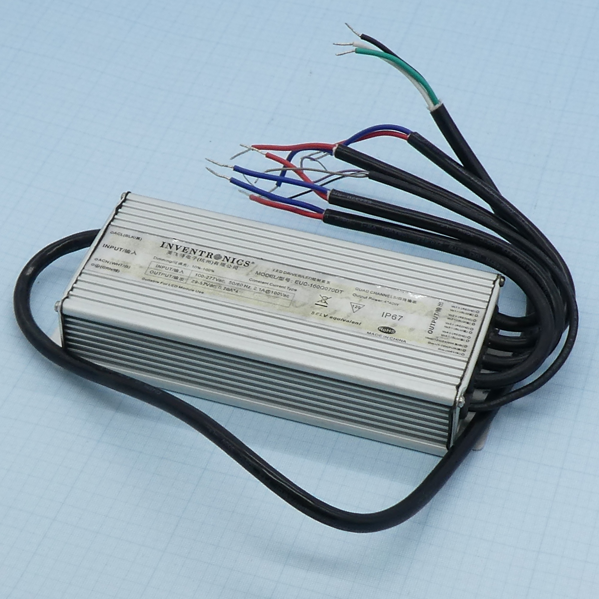 EUC-160Q070DT - AC/DC драйвер электропитания светодиодов