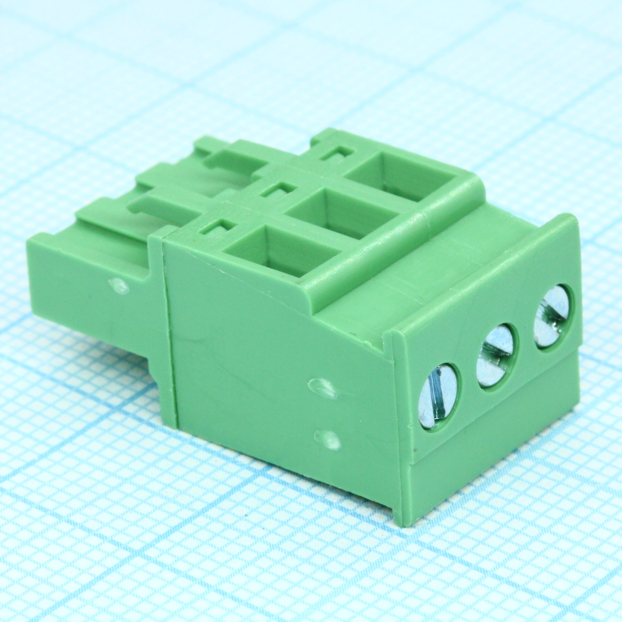 2EDGKA-5.0-03P-14-00A(H) - Разъемный клеммный блок, 3 контакта. Серия 2EDGKA-5.00