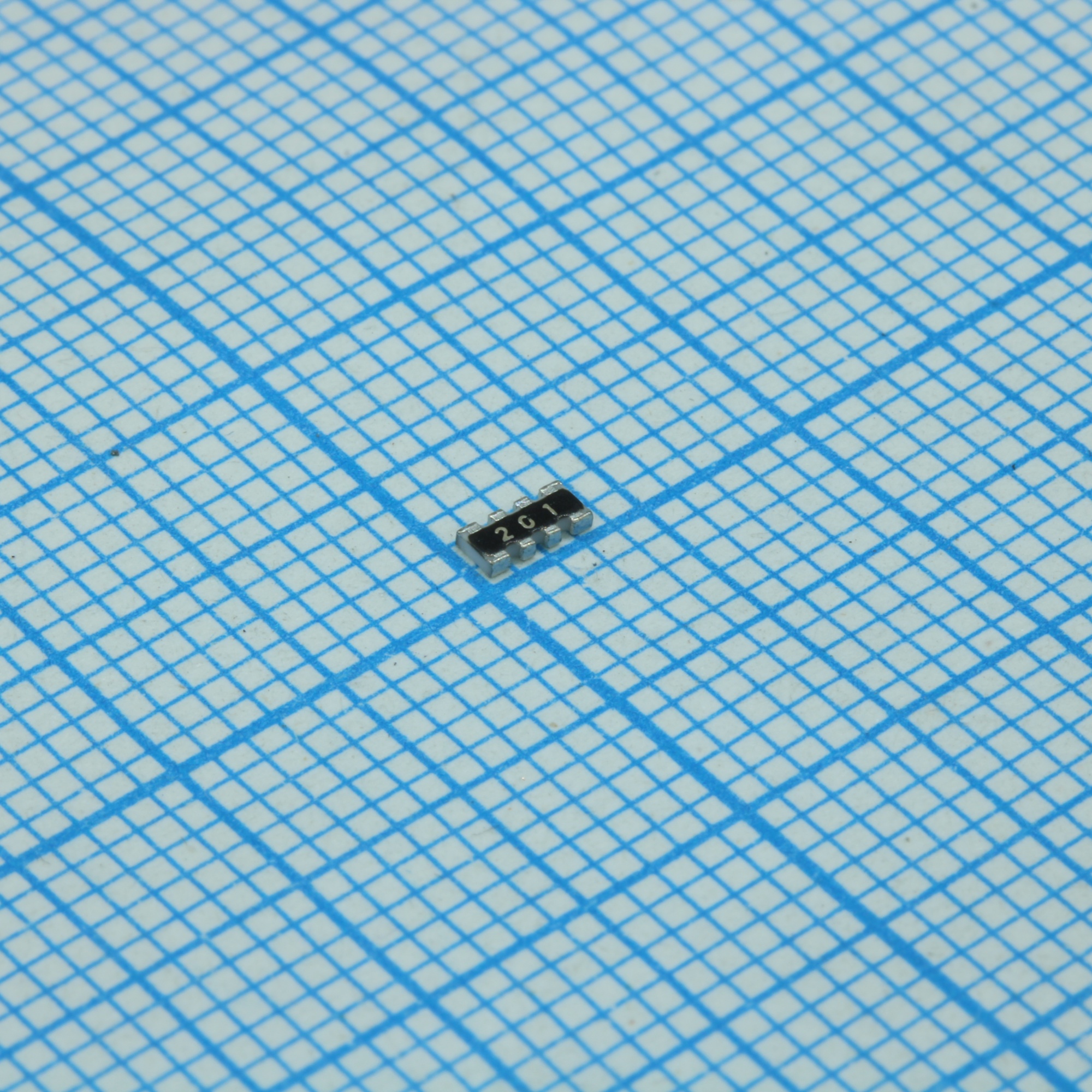 RA034A201JT - Резисторная сборка SMD 1206 4 резистора по 200 Ом