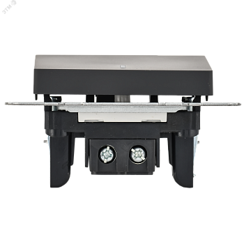 Выключатель 1-кл. СП BRITE ВС10-1-1-БрГ 10А с инд. графит BR-V10-1-10-K53