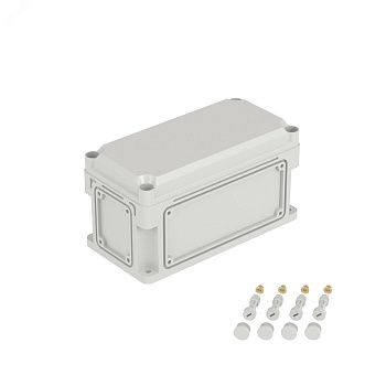 Корпус RAM box без МП 300х150х160 мм, с фланцами, непрозрачная крышка высотой 35 мм, IP67 531310