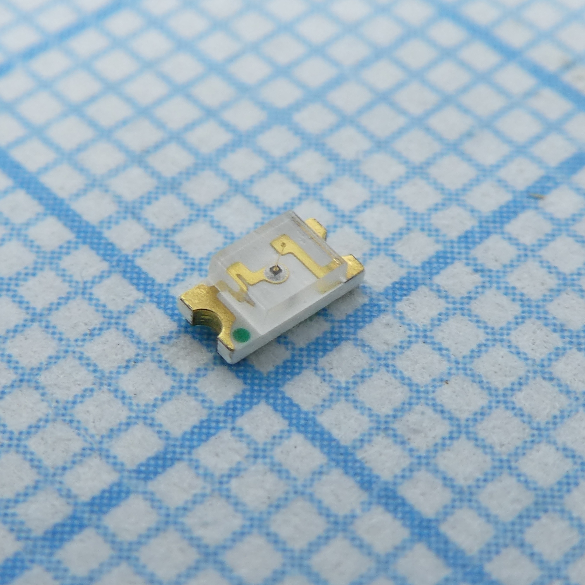 FYLS-1206UGC - Светодиод smd 3,2х1,6мм/зеленый/570нм/45мкд/прозрачный/140°