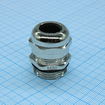 DDL-M20M (metall) - Кабель ввод M20*1.5 (IP68) металл