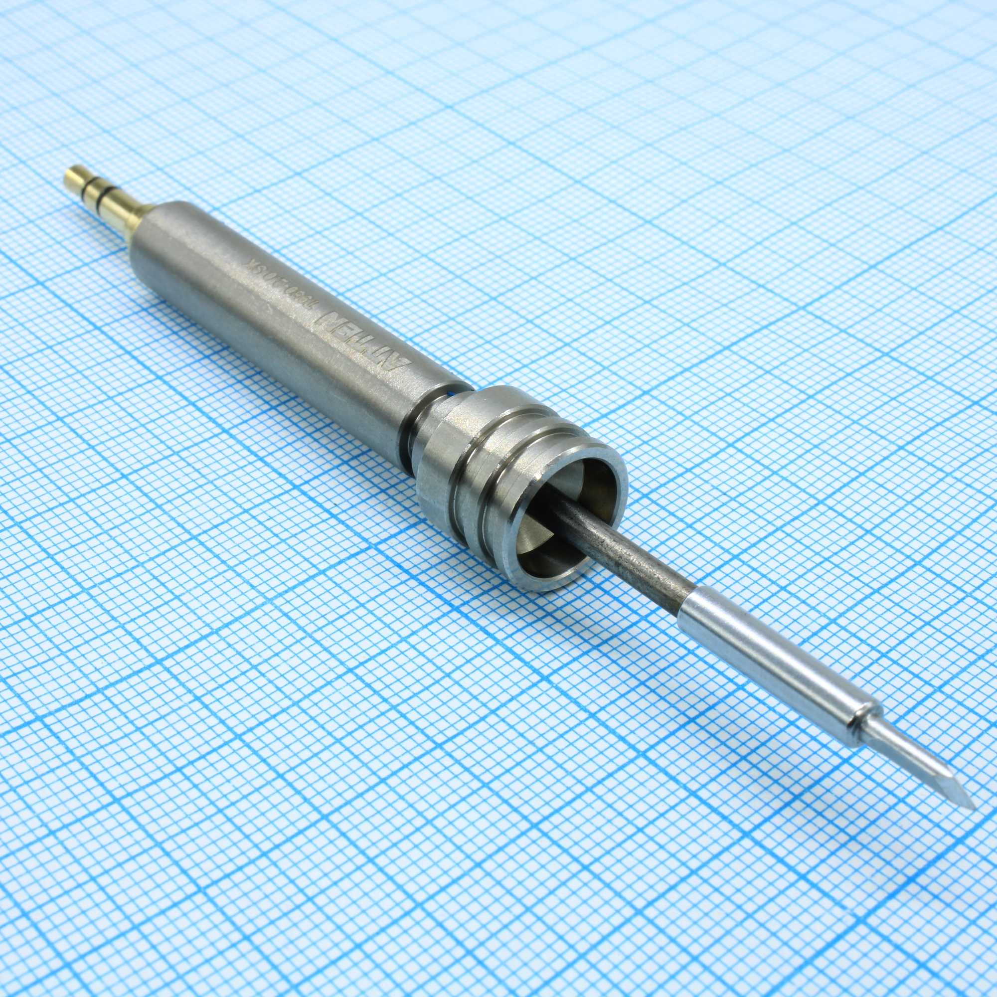 T950-2.0SK - Жало для паяльной станции ST1509 скошенный под 45° резец 2.0мм толщина 1.2мм