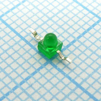 KM-27SGD-08 - Светодиод smd 2,21х2,21мм/зеленый/568нм/2.6-10мкд/40°