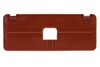 Пластина разд. TE/RFK 1/95 - Разделительная пластина с возможностью маркировки, для клемм RFK 1 /95..., цвет: серый