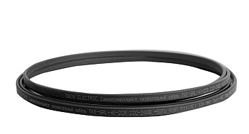 Кабель нагревательный саморег. 40Вт/м с экраном 16 AWG термопласт TKE-SRL-40-2CR