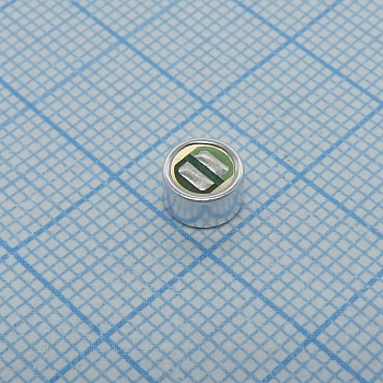 HMO0603B-60 - Электретный микрофон / F= (30 - 16000 Гц) / Чувствительность 65дБ / U=3В.