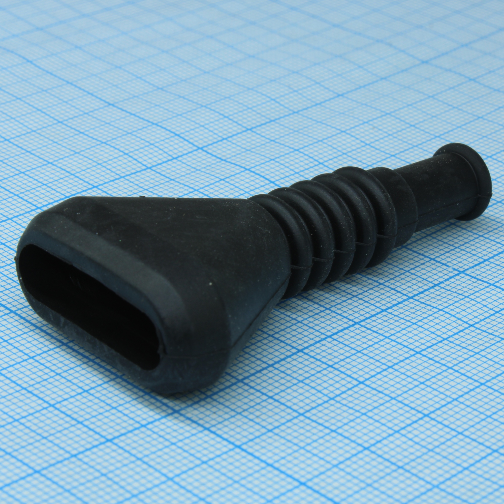 CKK-5-003(CR) - Аксессуар разъема,  Резиновый колпачок на 4-позиционный разъем серии 1.5 маслостойкий