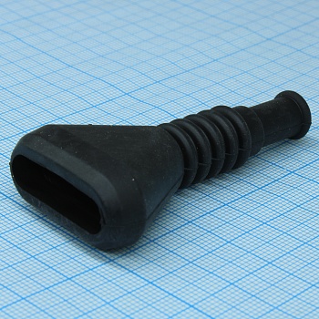 CKK-5-003(CR) - Аксессуар разъема,  Резиновый колпачок на 4-позиционный разъем серии 1.5 маслостойкий