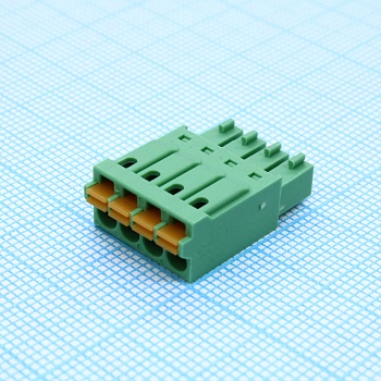 15EGTKN-3.5-04P-14-00 - Разъемный клеммный блок, 4 контакта. Серия 15EGTKN-3.5