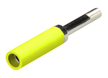 Тестовый штекер SBN 4 GELB - Тестовый штекер для клемм WKN 6 TK…, цвет: желтый