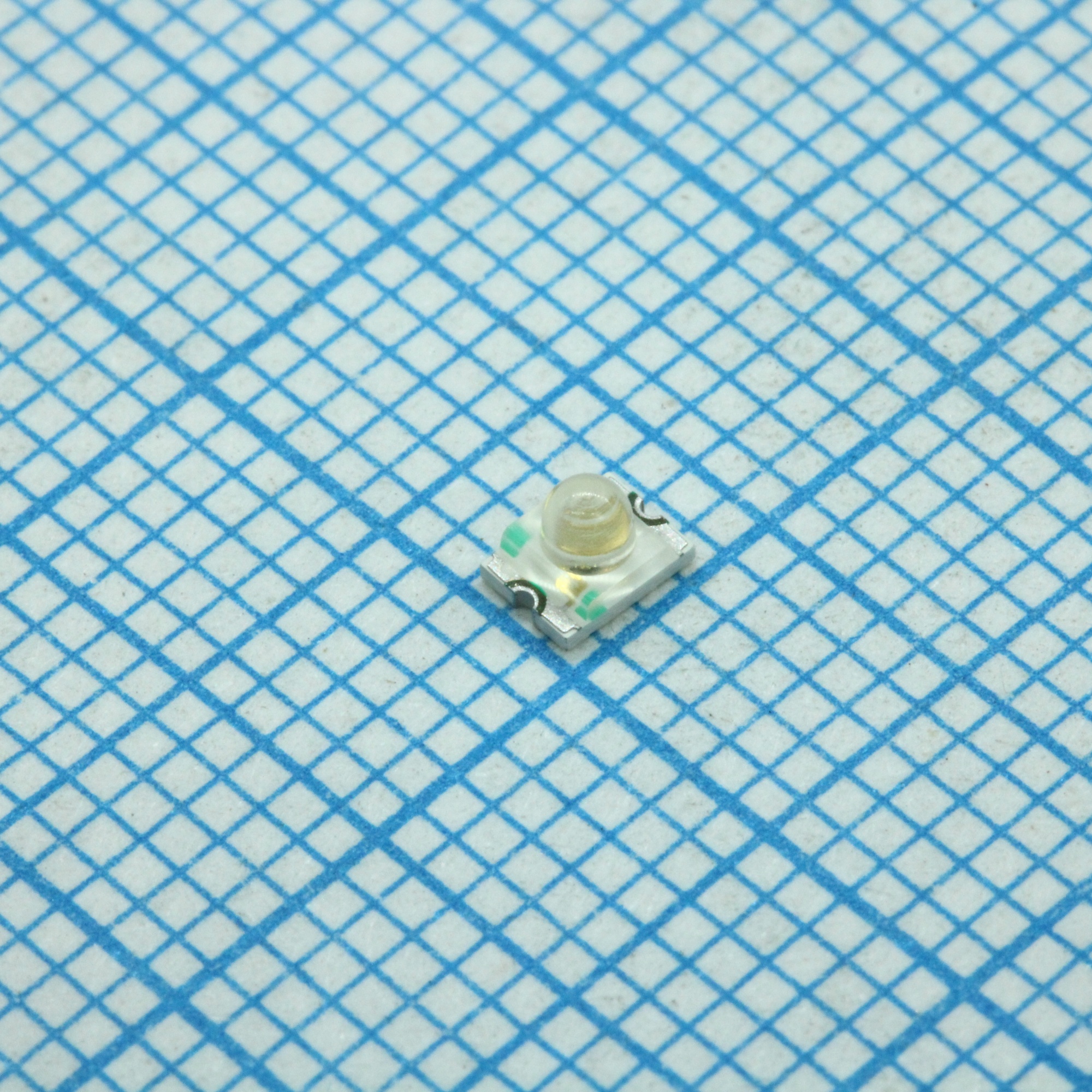 KPD-3224SYC - Чип светодиод сверхяркий желтый 590нм 2-Pin лента на катушке