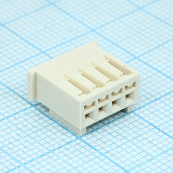 511910400 - Корпус разъема, гнездо 4 pin, шаг 2,5мм