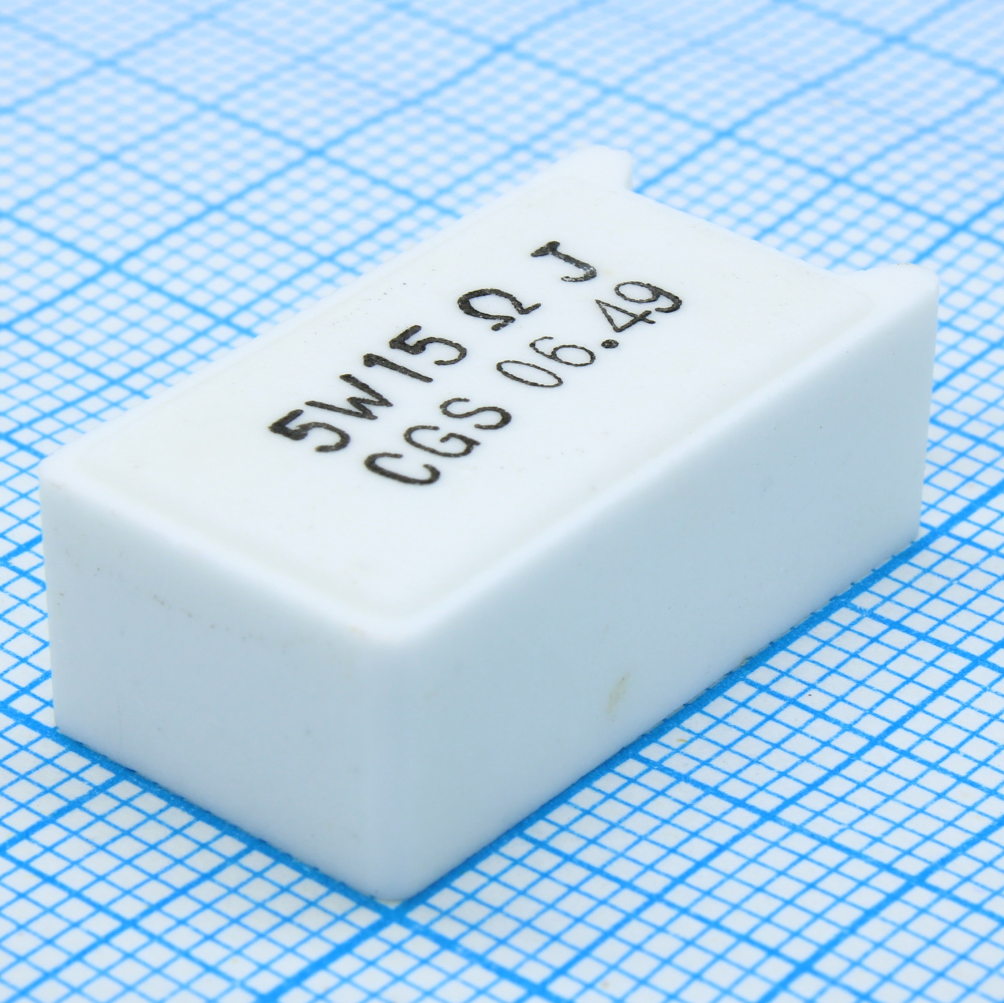 SQMW515RJ - Резистор проволочный 5Вт 15Ом 5%