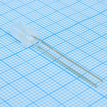 L-53SEKJ3CGKW - Светодиод 5мм/красный/640нм/6700-12000мКд/белый прозрачный/20°