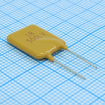 LB550LVF (LVR055K) - Самовосстанавливающийся предохранитель 0.55A 265В 11.5x19.5x3.8мм (P:5мм)